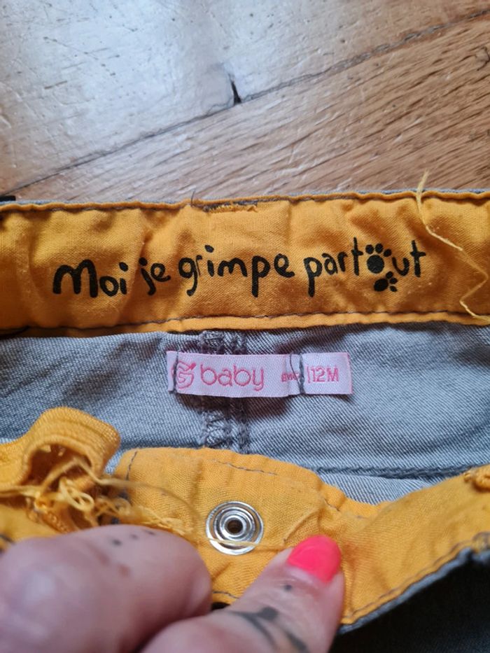 Pantalon fille 12 mois gémo baby - photo numéro 2