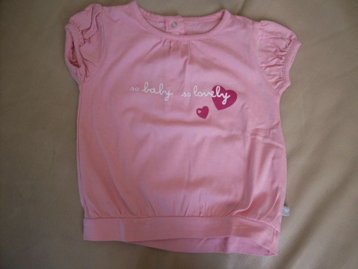 tee-shirt gémo 18 mois neuf