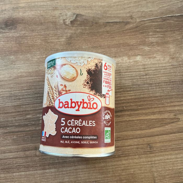Céréales bébé 6 mois