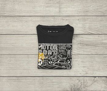 Gémo - T shirt - gris - 8 ans