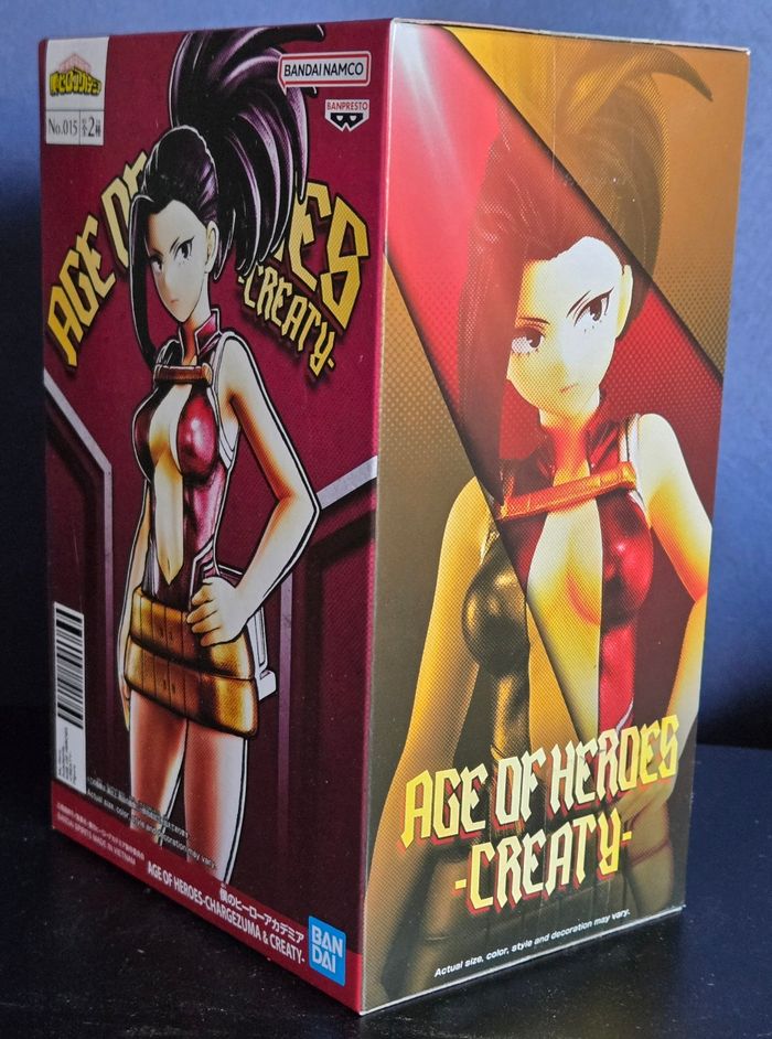Figurine Momo Yaoyorozu Age of Heroes N°15 neuve sous scellé - photo numéro 2