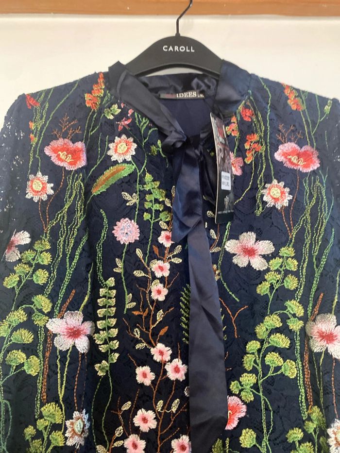 Magnifique chemisier 101 idées en broderie taille M L. XL neuf. - photo numéro 4