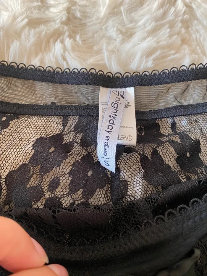 Lot de 2 shortys de nuit taille S - photo numéro 3