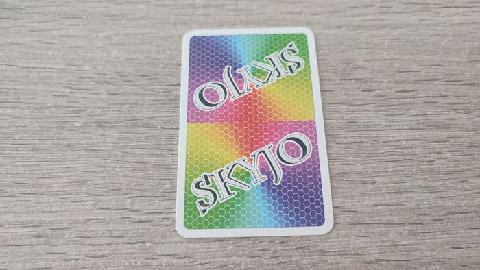 Carte numéro 4 n°4 pièce détachée Skyjo jeu de société #E15 - photo numéro 2