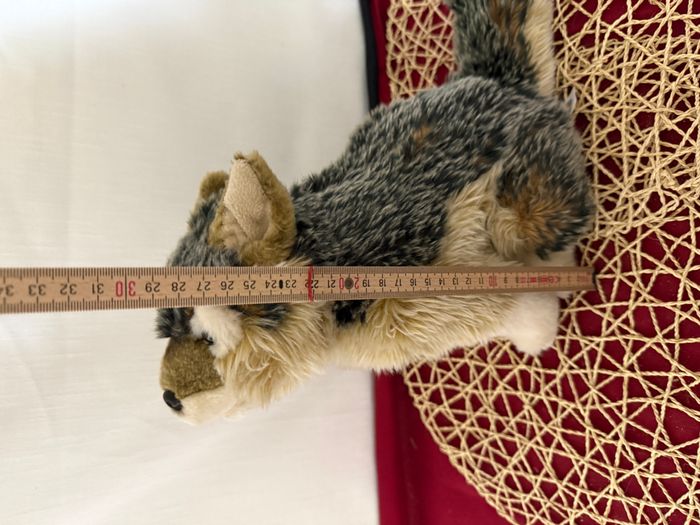 Scout Peluche en forme de loup assis - photo numéro 5