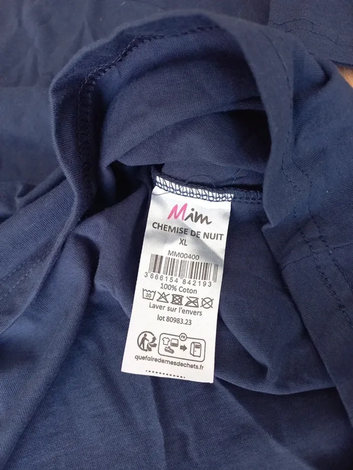 Chemise de nuit neuve Mim XL - photo numéro 4