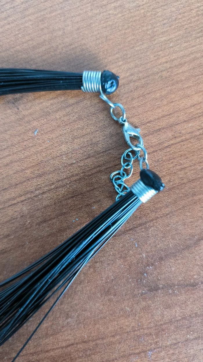 Collier multi rangs perles - photo numéro 4