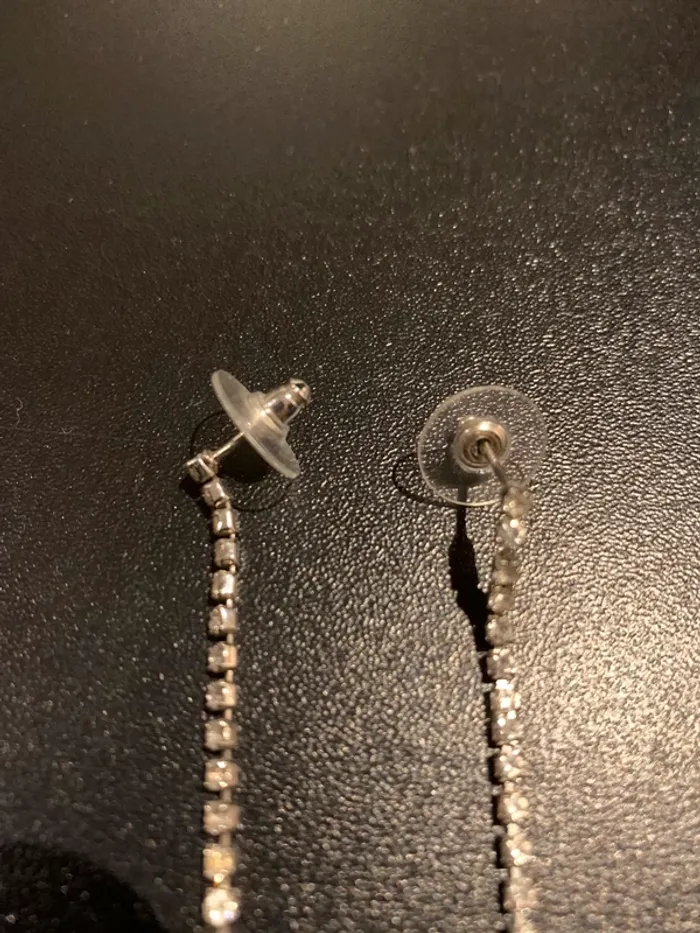Boucles d’oreilles strass - photo numéro 2