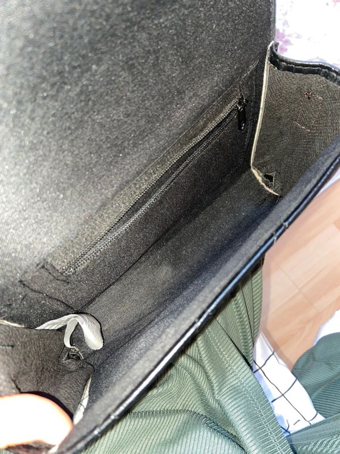 Sac à bandoulière noir - photo numéro 2