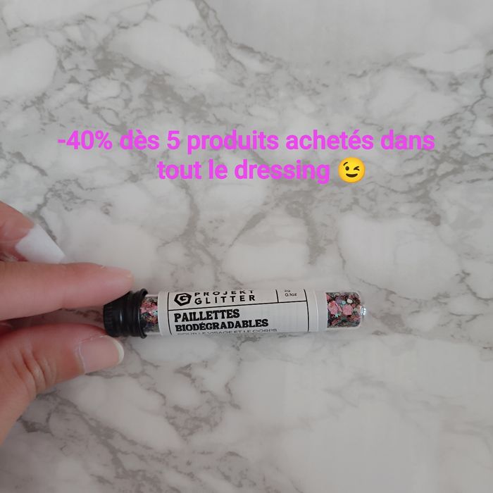 Projekt glitter paillettes libres