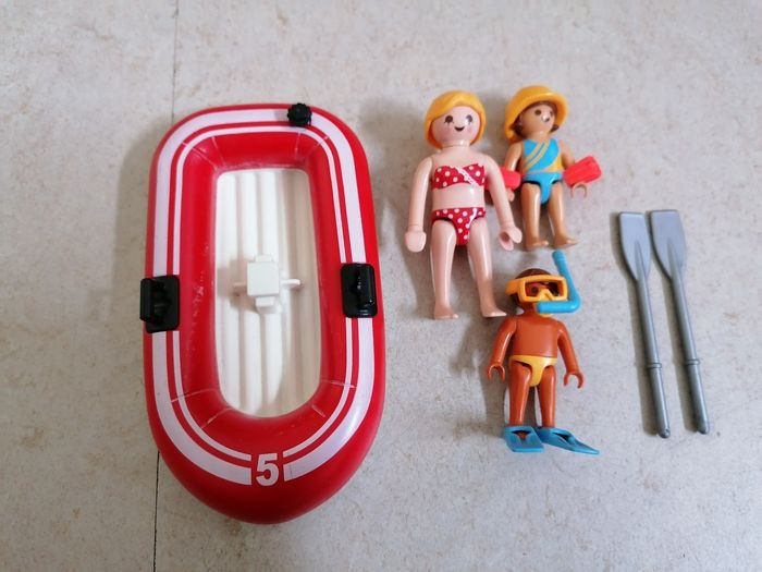 Playmobil 5439 Vacanciers avec bateau Pneumatique summer fun - photo numéro 2