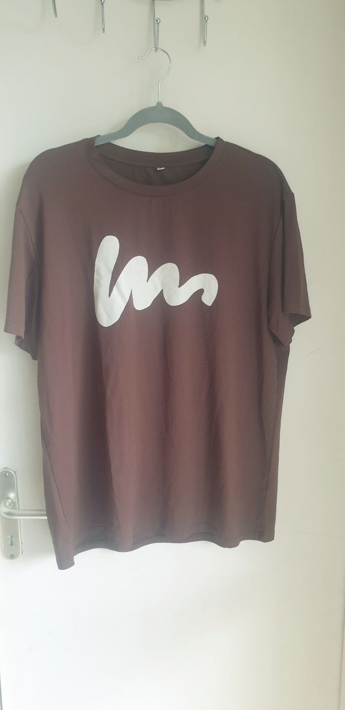 Tee-shirts imprimé marron XL