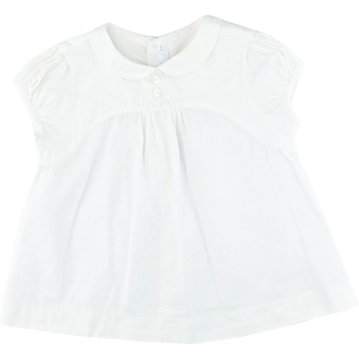 Blouse à manches courtes 12 mois en velours Jacadi