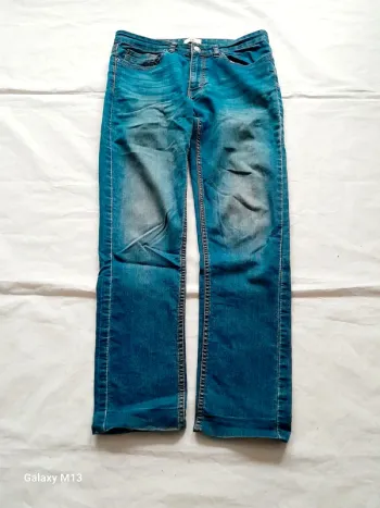 Jean homme bleu La Halle taille 40