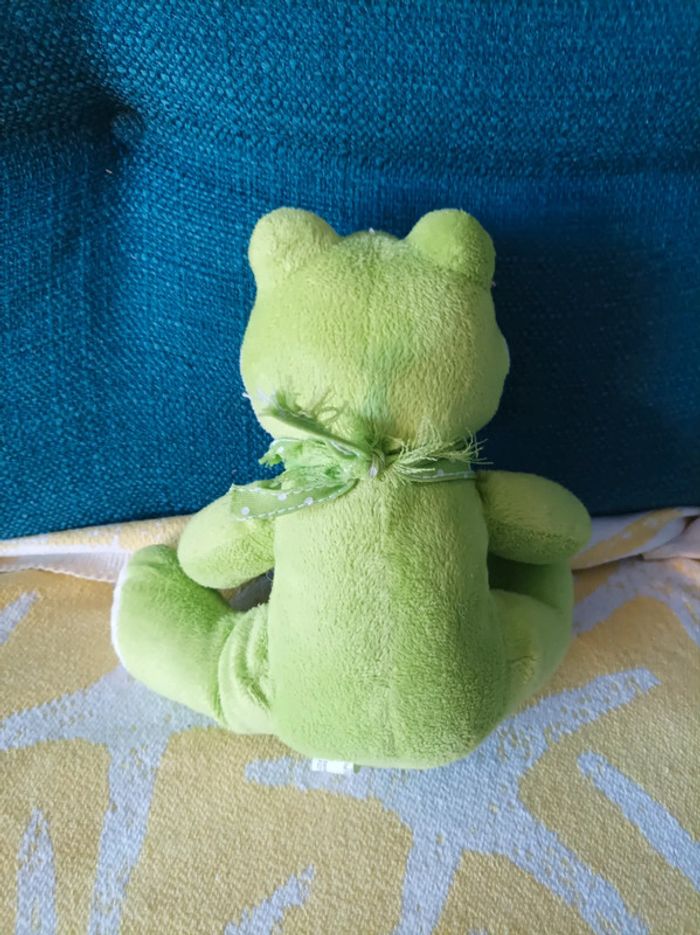 Jolie peluche grenouille neuve - photo numéro 3
