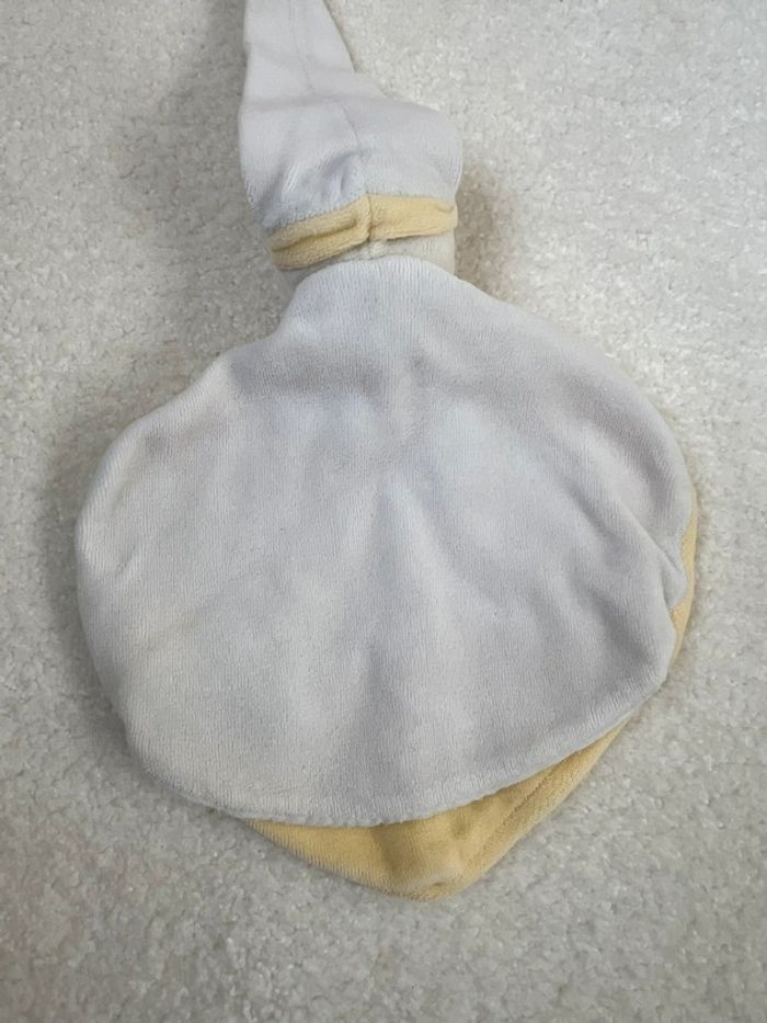 Doudou marionnette jaune un rêve de bébé - photo numéro 3