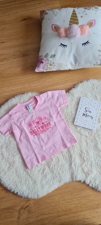 T shirt rose neuf