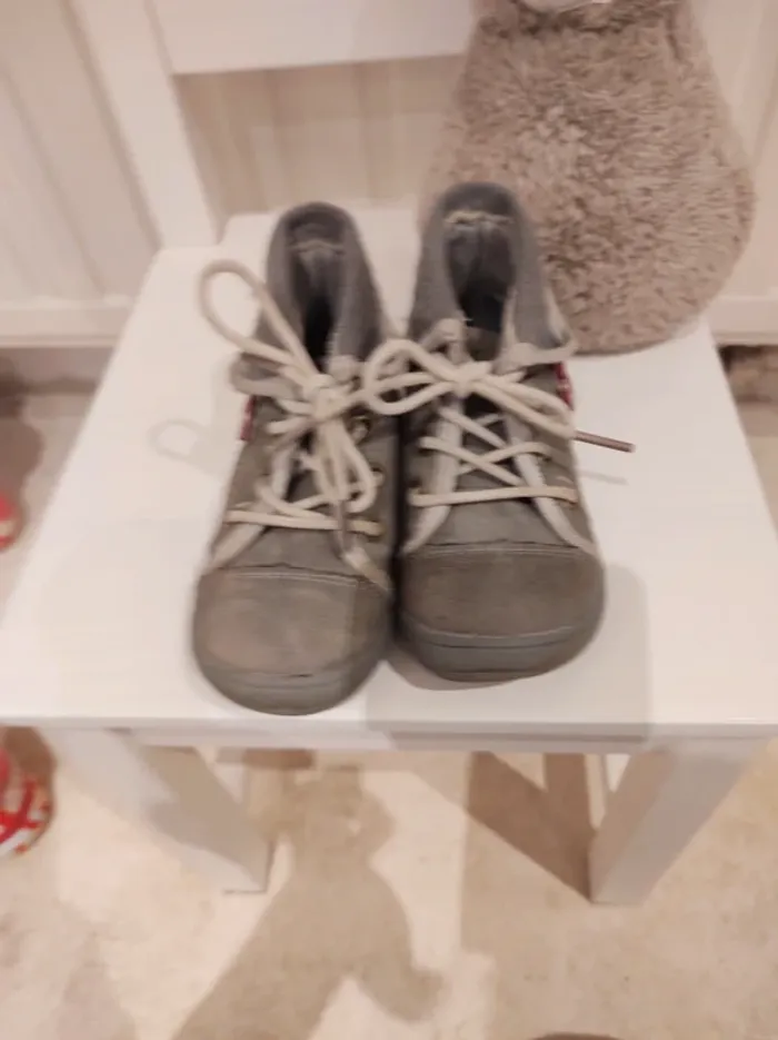 Chaussures bottines bébé Tissaia Taille 22 - photo numéro 4