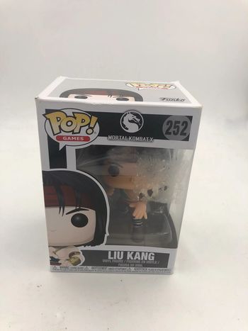 Figurine Funko Pop Mortal Kombat X Liu Kang N•252 neuf
