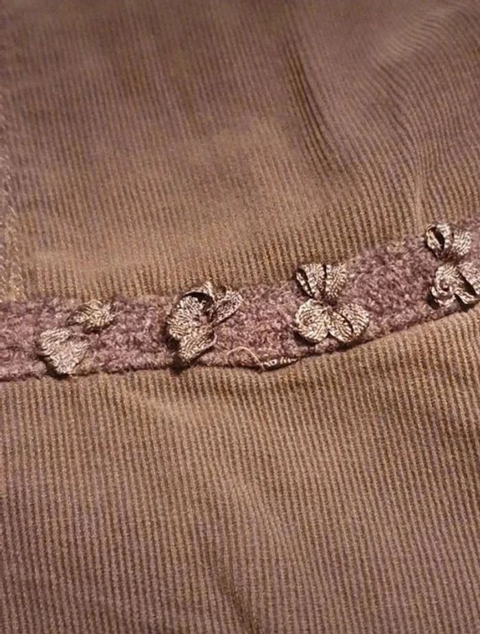 Jupe courte marron glacé Camaïeu taille 36 - photo numéro 4