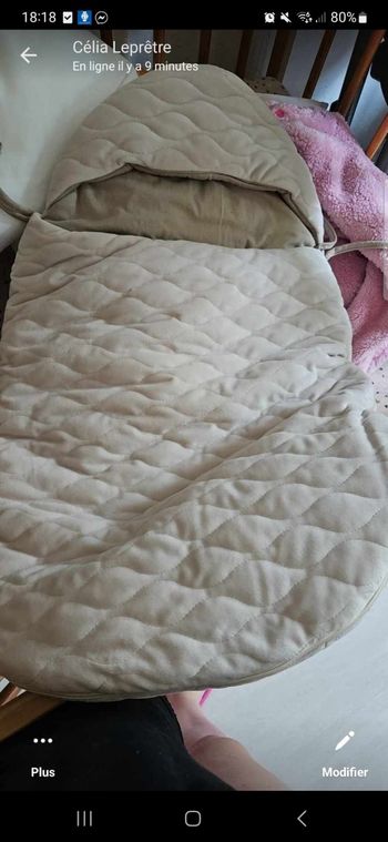 Chancelière beige mixte