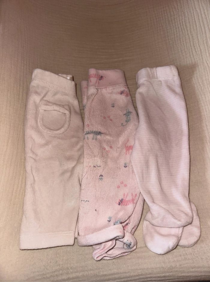 Lot bas de pyjamas