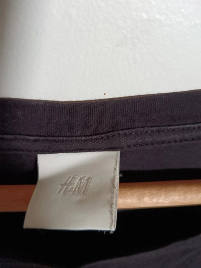C12 blouse noir H&M XL - photo numéro 3