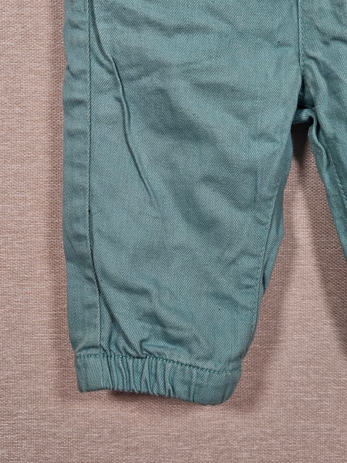 Pantalon bleu ciel kiabi 9 mois 71 cm - photo numéro 2