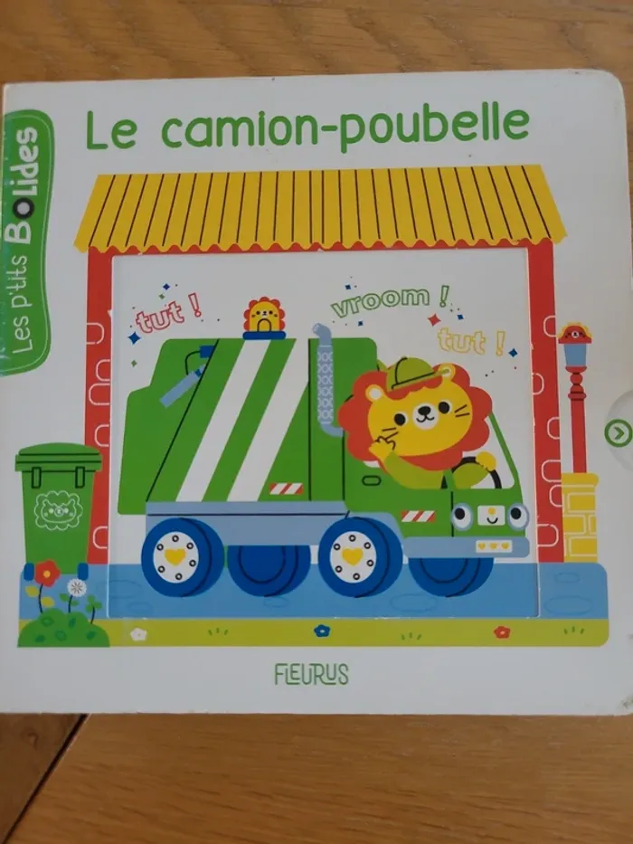 Livre le camion-poubelle