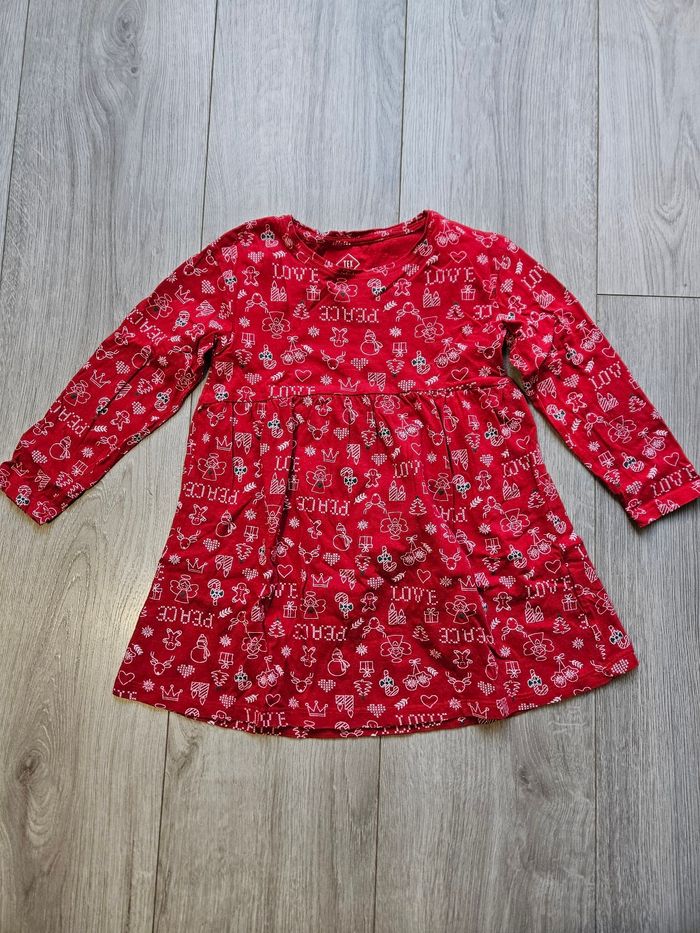 Robe chemise de nuit de Noël 4 /5 ans