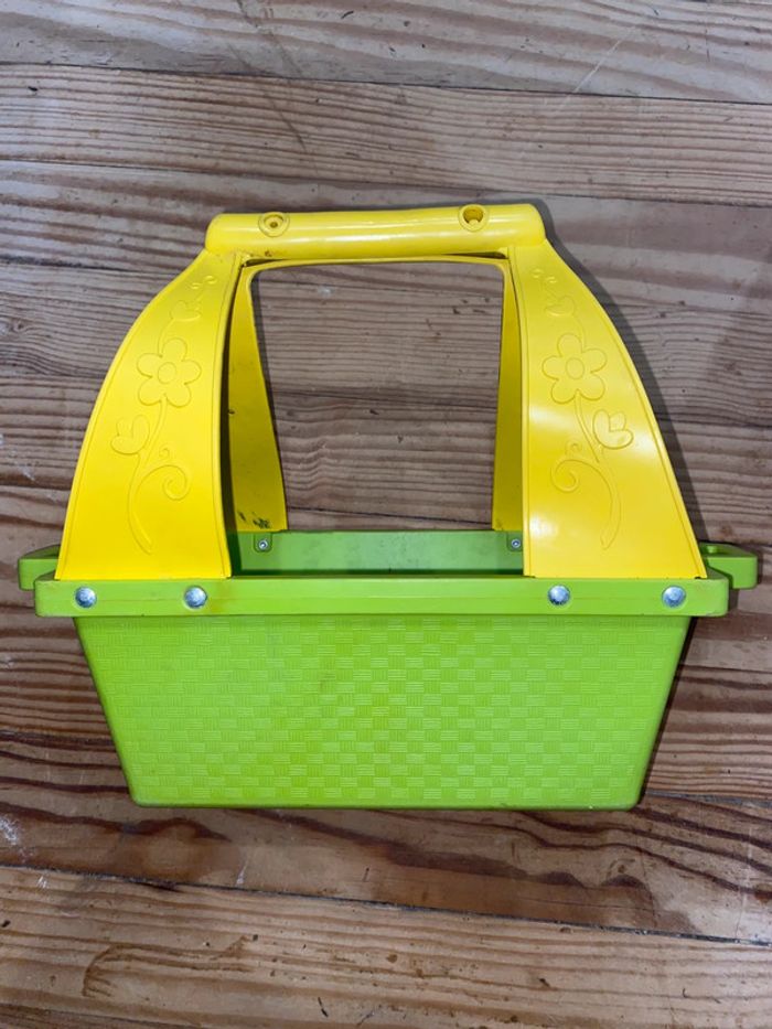 Panier outils jardin jardinage 1981 Fisher price - photo numéro 3