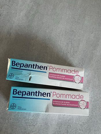 Lots 2 tube Bepanthen