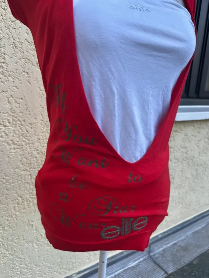 🌺Ensemble Élite rouge et blanc Taille M🌸 - photo numéro 6