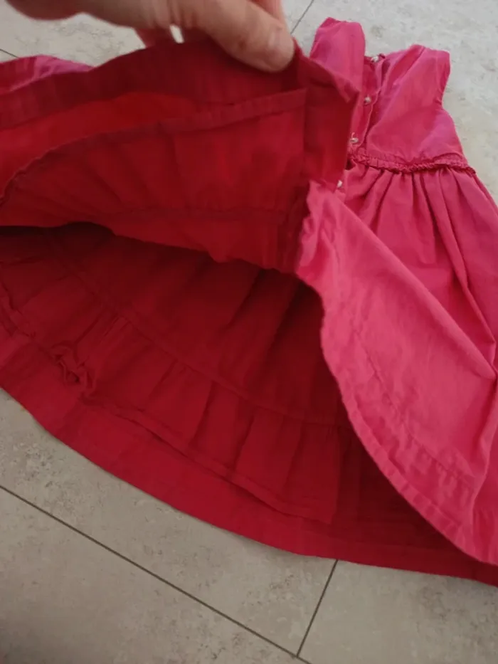 Robe longue sergent major 18 mois 81cm - photo numéro 5