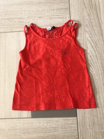 Débardeur 3 pommes 4/5 ans