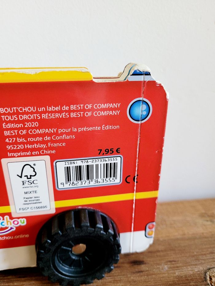 Livre Les pompiers Bout'chou - photo numéro 3