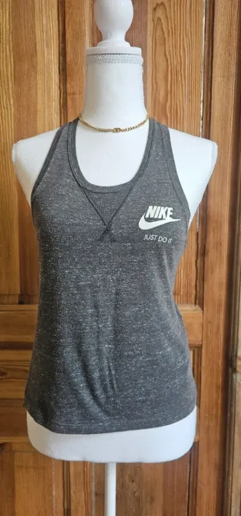 Nike vintage débardeur gris femme XS