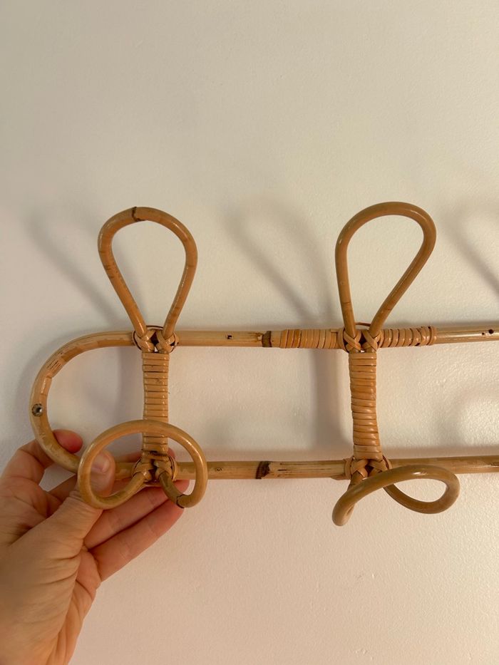 Patère rotin pour chambre bébé - photo numéro 4