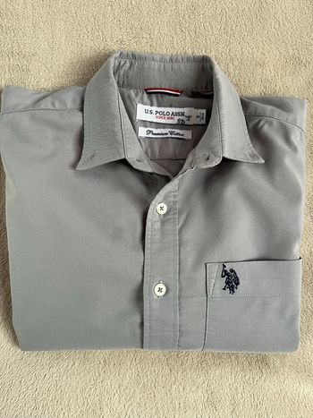 Chemise grise Us.polo.assn. pour homme | Taille S 