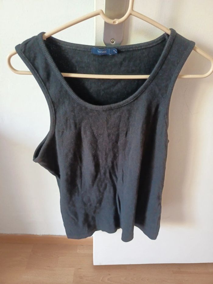 Débardeur noir Tex taille 46