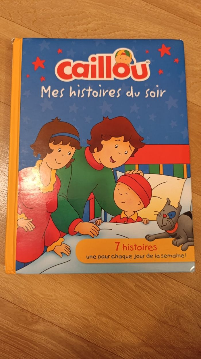 Livre mon histoire du soir caillou