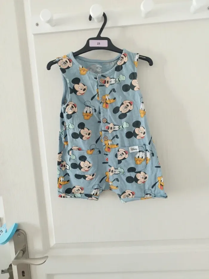 Combishort bébé garçon 24 mois - photo numéro 2