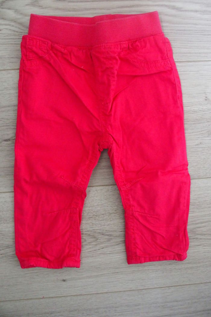 pantalon Fushia 12 mois