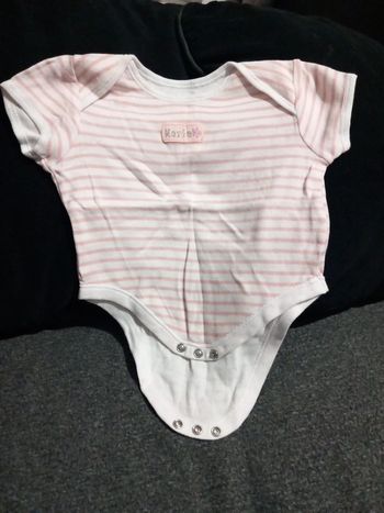 Body taille 3/6mois 68cm primark disney marie