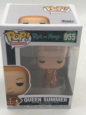Figurine Funko Pop Rick et Morty Queen Summer N• 955 neuf