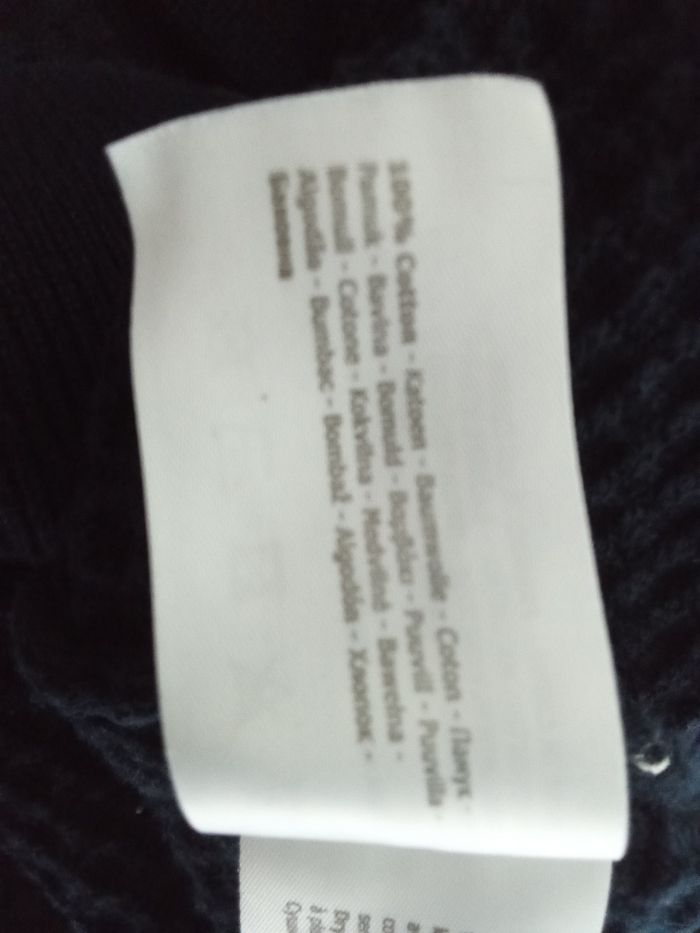 Pull homme marque Garcia taille S couleur marine - photo numéro 7