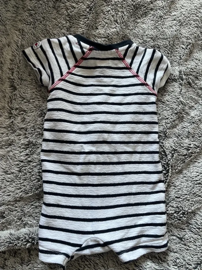 Combinaison combishort bebe terre de marins 3 mois - photo numéro 5
