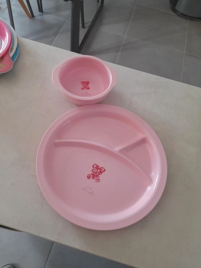 Ensemble assiette bol enfant - photo numéro 2