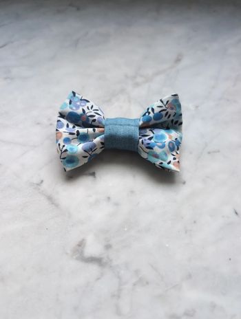 Noeud barrette fait main