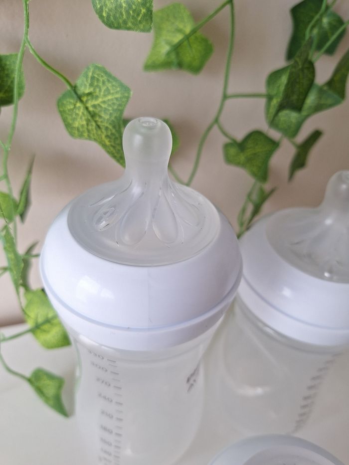 Lot de biberons Philips Avent + goupillon + tétine - photo numéro 5